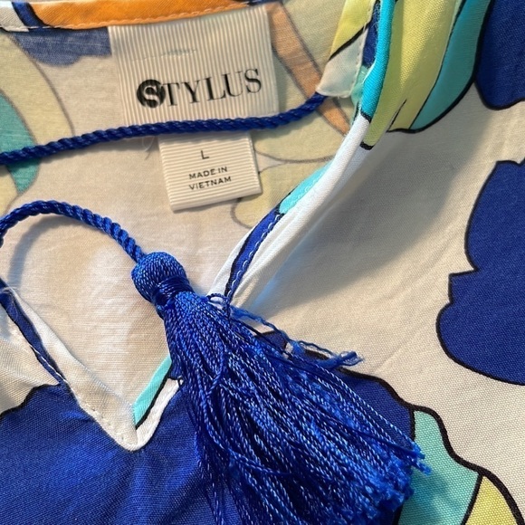 Stylus Floral Ponch Style Top. P/A1602/1 - Picture 5 of 6